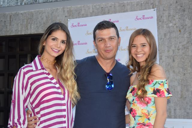 Ángela Rojas, Kie Díaz y Carla Rodríguez.